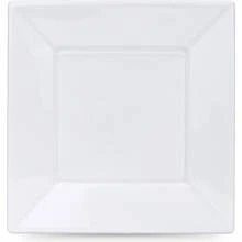 Set De Platos Rectangulares 5 Unidades De Cartón Color Blanco 23Cm  Diseño Rectangular y Clásico | Set De Platos Rectangulares 5 Unidades De Cartón Prácticos, Desechables y Resistentes, Perfectos para Todo Tipo de Alimentos e Ideales en Fiestas, Picnics y Más⚫ Envío GRATIS ✅ Entrega 24/48h a España (península) - Multicolor - Ver 2