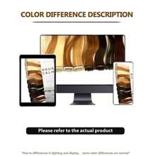 Flequillo lateral largo, 2 piezas de flequillo cortina rizado ondulado con clip que enmarca el rostro para resaltar para mujeres, uso diario, conjunto de 2 piezas de sienes largas - Dark Brown - Ver 10