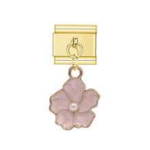 1個可愛的彩虹吊墜義大利手鏈，適用於9毫米不鏽鋼手鏈DIY女性珠寶製作 - 金黃色 - 查看 4