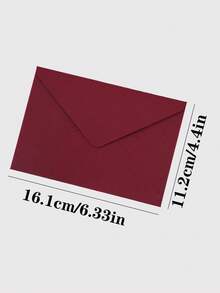 20pcs/10pcs/5pcs Envelopes For Business Correspondence, Wedding Invitations, Western-Style Business Invitations, Cardboard Envelopes, High-Grade Linen Envelopes, Gift Card Envelopes, Sealing Wax Stamps, Stationery Paper, VIP Invitation Cards - Set - View 8