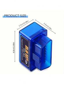 Android / IOS / Windows專業掃描工具與代碼閱讀器，汽車OBD2故障代碼讀取器和掃描工具 - ELM327-Blue - 查看 7
