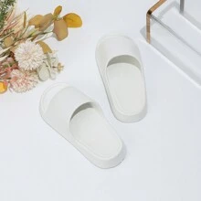 White Eva Shoes, New Fashion Soft-Soled Eva Slippers, Lightweight Comfortable And Soft, Slip-Resistant, Suitable For Indoor, Outdoor, Bathroom, And The Ins Style - White - View 10