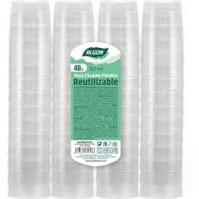 Algon Set De 48 Vasos Chupito Pp 30Ml Diseño Versátil y Funcional | Material Resistente, Fáciles de Desechar, Ligereza y Practicidad, Perfectos para Cualquier Evento, Reunión y Más⚫ Envío GRATIS ✅ Entrega 24/48h a España (península) - Multicolor - Ver 4
