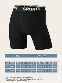 Men's 7-Piece Monogrammed, Casual, Breathable, Comfortable Boxer Briefs With Monogrammed Waist S-XXXXL