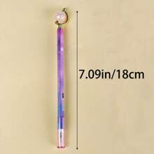 Schattige, creatieve neutrale pen, balpen, zeer aantrekkelijke waterpen, speciale pen voor examens, superleuke zwarte handtekeningpen, oefenpen voor studenten - Veel kleurig - Bekijken 5