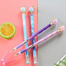 Schattige, creatieve neutrale pen, balpen, zeer aantrekkelijke waterpen, speciale pen voor examens, superleuke zwarte handtekeningpen, oefenpen voor studenten - Veel kleurig - Bekijken 3