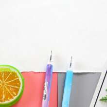 Schattige, creatieve neutrale pen, balpen, zeer aantrekkelijke waterpen, speciale pen voor examens, superleuke zwarte handtekeningpen, oefenpen voor studenten - Veel kleurig - Bekijken 6