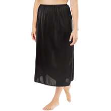 Comfort Choice Women's Plus Size 2-Pack 31" Half Slip - Black - View 1