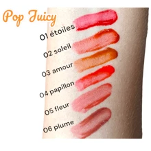 Tinta para labios larga duración Dapop tono #05, tinta Pop Juicy, tinta para labios Pop Juicy - Dapop - Naranja Quemada - Ver 2