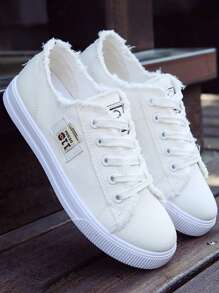 Women Casual Shoes - 白色 - 查看 1