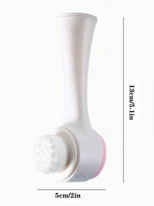 1入軟矽膠寵物沐浴及爪子清潔刷，適用於狗、貓和其他小動物 - 彩色 - 查看 2