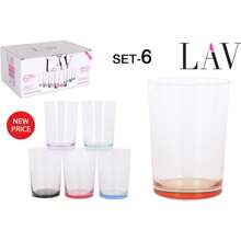 Set de Verres LAV 240 ml (6 Unités)