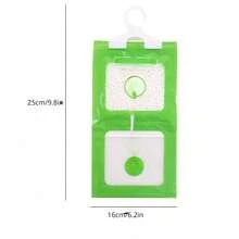 1pc/3pcs Hanging Dehumidifying Bag, Suitable For Bedding, Moisture Absorbing And Mildew Proof, Hanging Wardrobe Moisture-Proof Bag For Closet - Multicolor - View 6