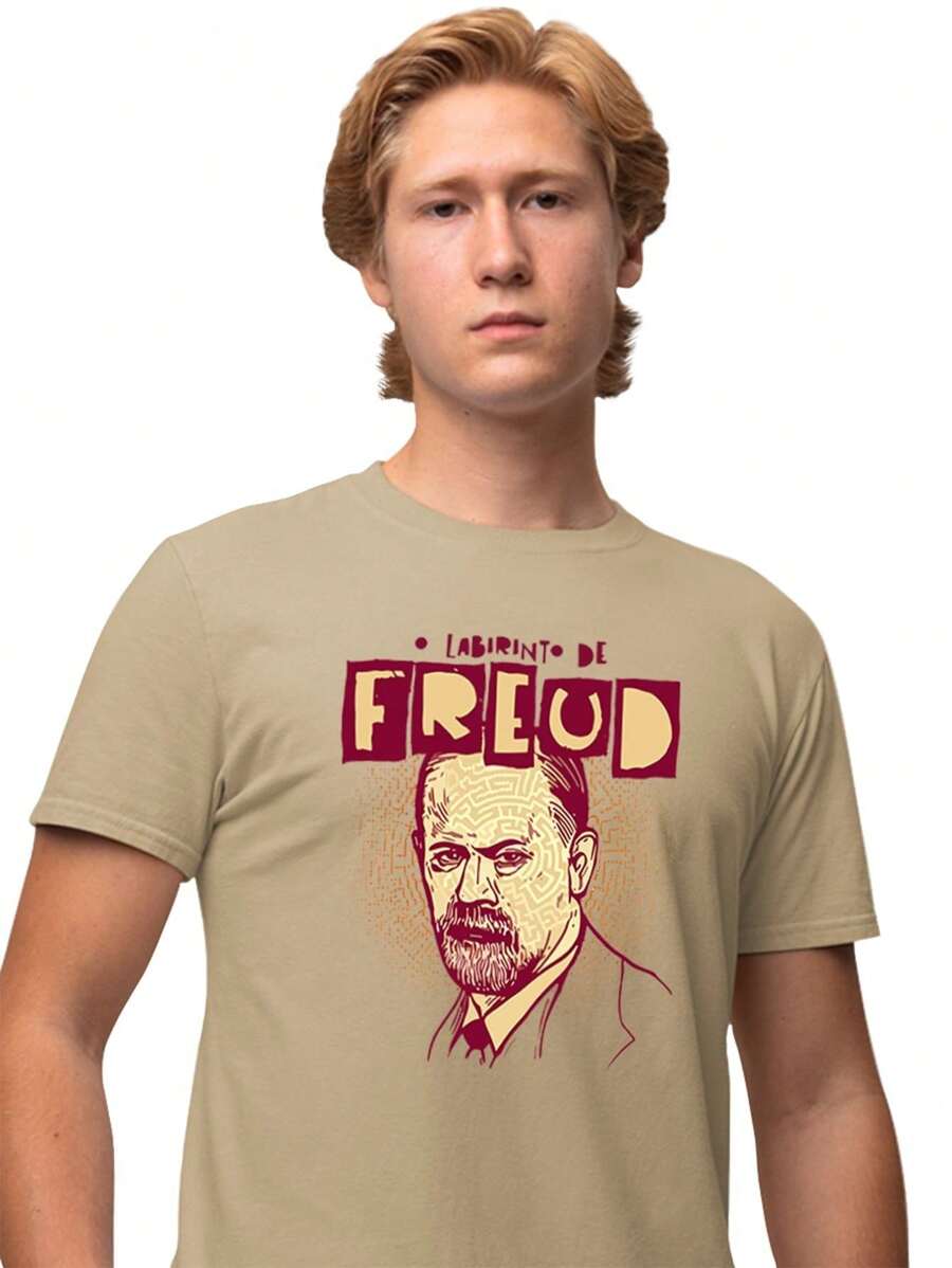 Men T-Shirts - Màu be - Xem 1