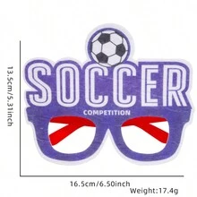 Football Camera Glasses For European Cup Fans, Cheering Props For Football Themed Parties, Decoration - Multicolor - View 6