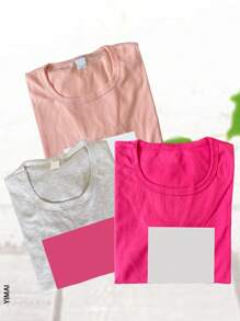 Paquete de 12 piezas de playeras con diseños de caricaturas - Multicolor - Ver 2