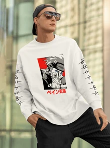 Men Sweatshirts - 白色 - 查看 3