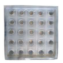 Molde Para Gelatina O Paletas De Hielo en Forma de Gelapaletas de 7 Cm. Material resistente y reutilizables. Desmolda rápidamente. - Blanco - Ver 9