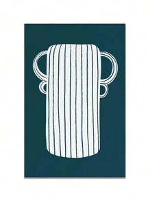 1 件帆布印刷艺术，复古风格，女孩轮廓，创意抽象，非常适合走廊/房间/卧室/客厅墙壁装饰，沙发背景，装饰画，海报（无框架），完美的礼物，家居装饰，PVC 管包装，用于配送，墙壁艺术 - 彩色 - 查看 12