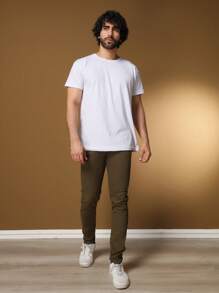 Men Pants - Verde militar - Ver 2