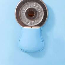 1只可愛的兔子造型壁掛收納架，可放牙刷、牙膏、化妝工具等。無需鑽孔，是家庭使用的理想之選