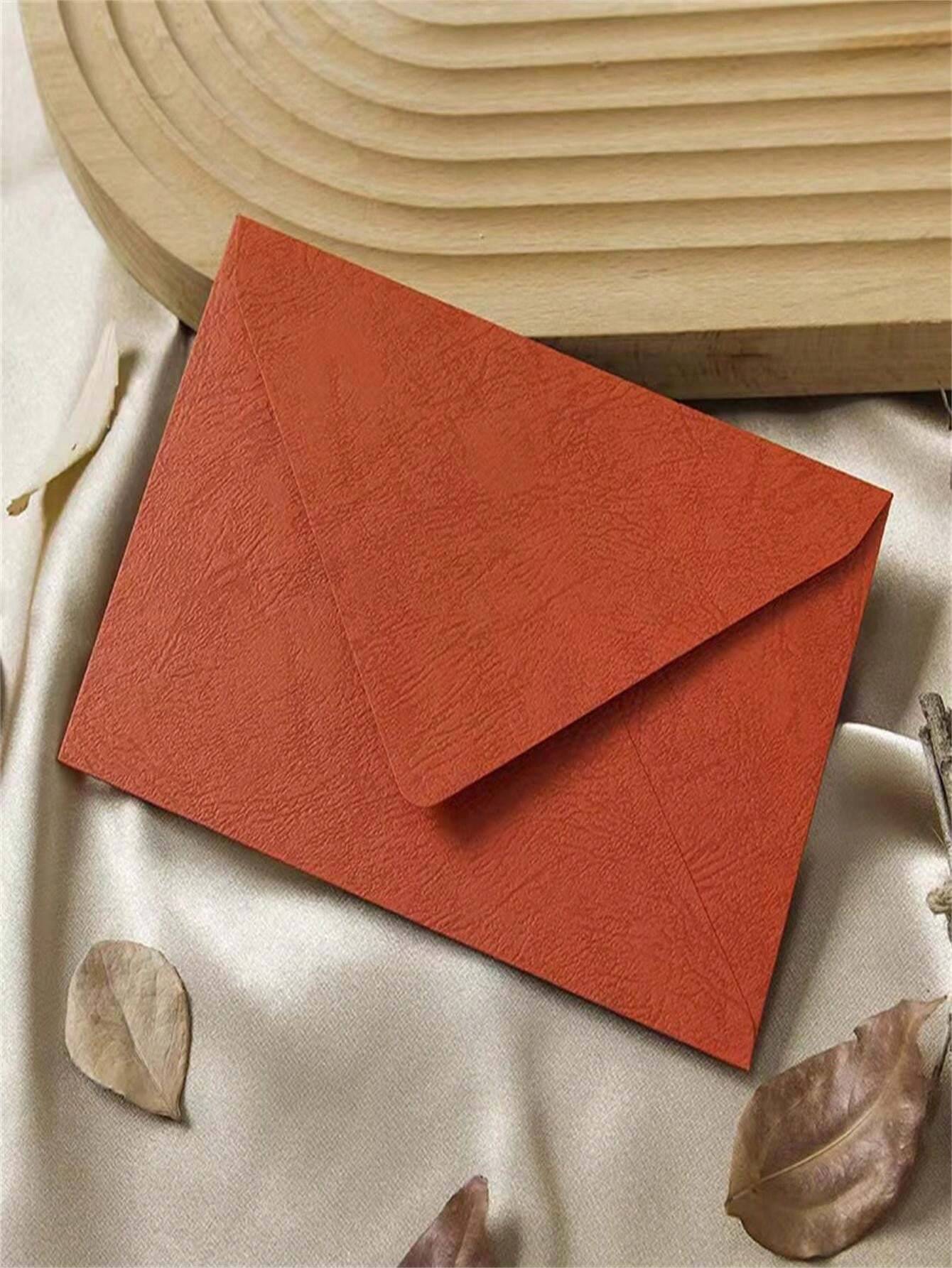 10pcs Minimalist Retro Style Book, Tree Pattern Envelope, Letter Set ...