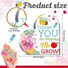 教師節禮物、女士禮物、教師禮物、紙鎮、紀念品、感謝教師禮物、畢業派對禮物、教師辦公室禮物、教室禮物 - 彩色 - 查看 4