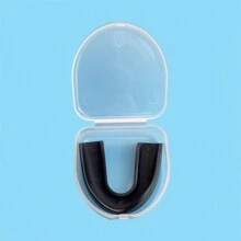 1入組附盒單面口腔護衛器，熱塑型牙套