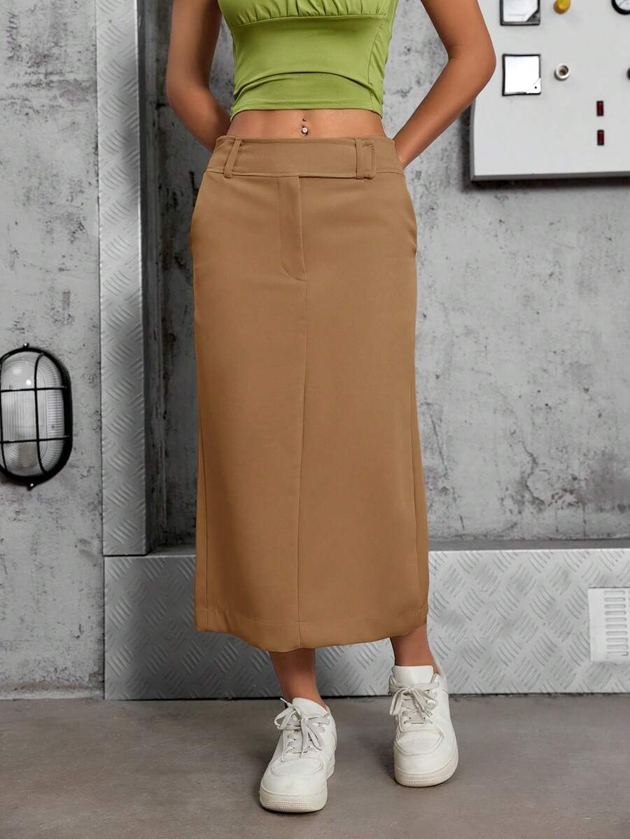 Women Skirts - Rỉ Nâu - Xem 1