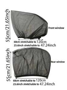 Mosquito Proof Screen Window, Summer Outdoor Mosquito Proof Shading Curtain, Car Sun Protection And Heat Insulation, Mosquito Proof Window Screen, Sun Protection And Sun Protection