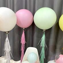5 piezas de globos rosados macarrón de 18 pulgadas, decoración de bodas y compromiso gigantes, feliz cumpleaños, caramelo de aire, globos de helio mate perfectos para fiestas de cumpleaños, bodas y eventos. Los colores brillantes son adecuados para cumpleaños, fiestas de regalo, decoraciones de fondo, bodas del Día de la Madre, aniversarios de compromiso, ceremonias de apertura, ceremonias de graduación y eventos de revelación de género, de vuelta a la escuela Día de San Valentín