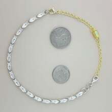 Dây nối dài bằng thép không gỉ với khóa từ tính, khóa từ tính mạnh có thể điều chỉnh và khóa càng cua, được đựng trong hộp quà trong suốt. - Nhiều màu - Xem 6