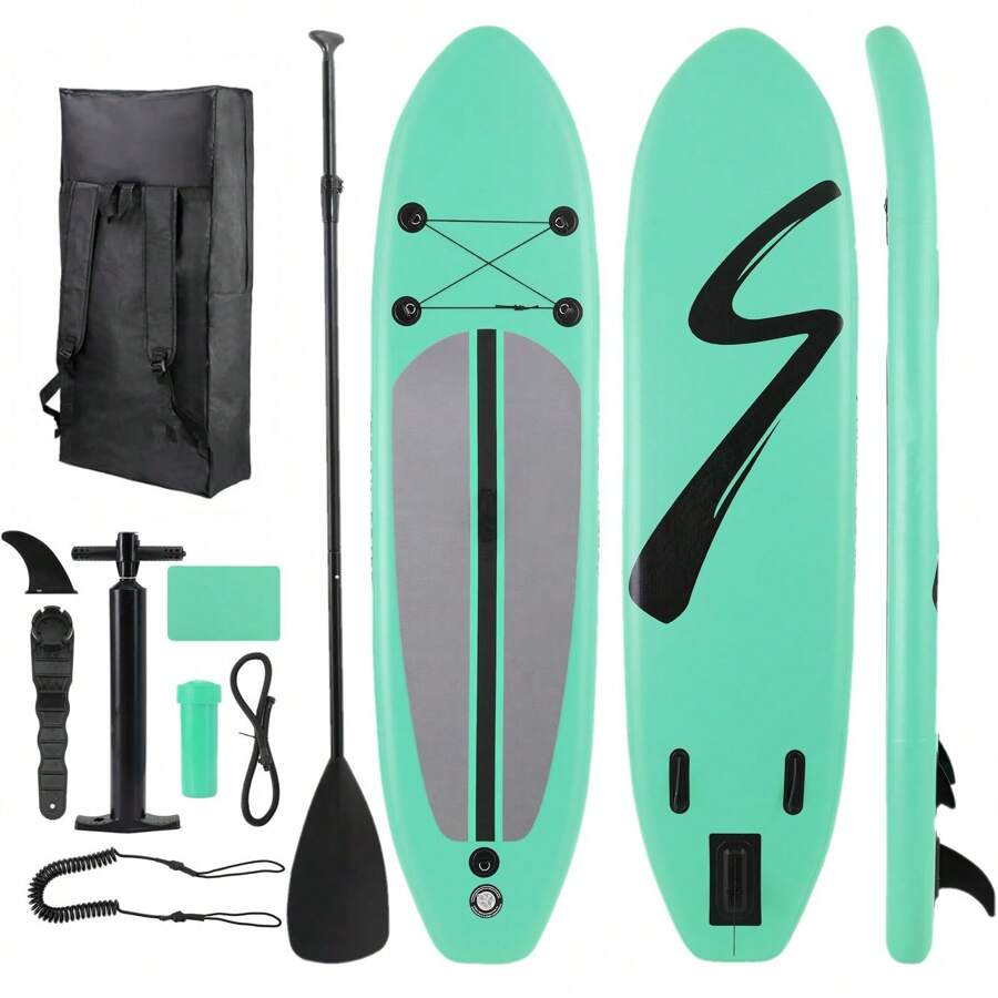Pirecart 10FT Inflatable Stand Up Paddle Board, Ultra-Light Paddleboard ...