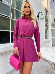Women Coats - 玫瑰紅 - 查看 1