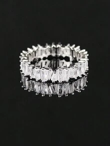 Fashionable Luxurious Lady Ring Suitable For Work Commute Shopping Dating Banquet Wearing, Festival Gift Z113 - White - View 57