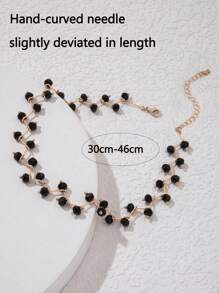 imoli 珠子裝飾頸鏈