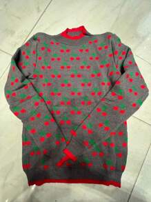 Women Sweaters - 深灰色 - 查看 2