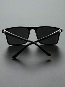 1 Peça Óculos de Sol Quadrados de Plástico com Proteção UV da Moda para Homens, para Uso Externo, Praia, Festa, Montanhismo, Rua, Snapshots, Acessórios para Férias na Praia Tropical, Praia, Férias, Viagens