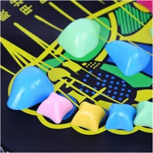 Foot Massage Mat, Foot Massage Pad, Toe Pressure Board, Cobblestone Foot Massager (Random Stone Color)