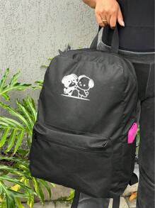 Women Functional Backpacks - 黑色 - 查看 2