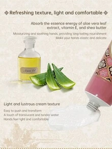 Sabon 1 pieza 30ml Crema de manos para manos secas y agrietadas, blanqueadora, nutritiva, reparadora, anti-agrietamiento, crema de manos hidratante de tamaño de viaje para mujeres - té de rosas - Ver 8