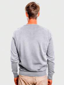 Men Sweatshirts - Màu Xám nhạt - Xem 2