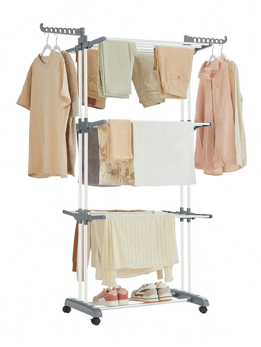 SONGMICS Drying Rack - White - View 1