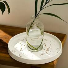 DIY Round Silicone Mold For Resin, Plaster, Concrete Tray Or Plate, Plant Pot Stand