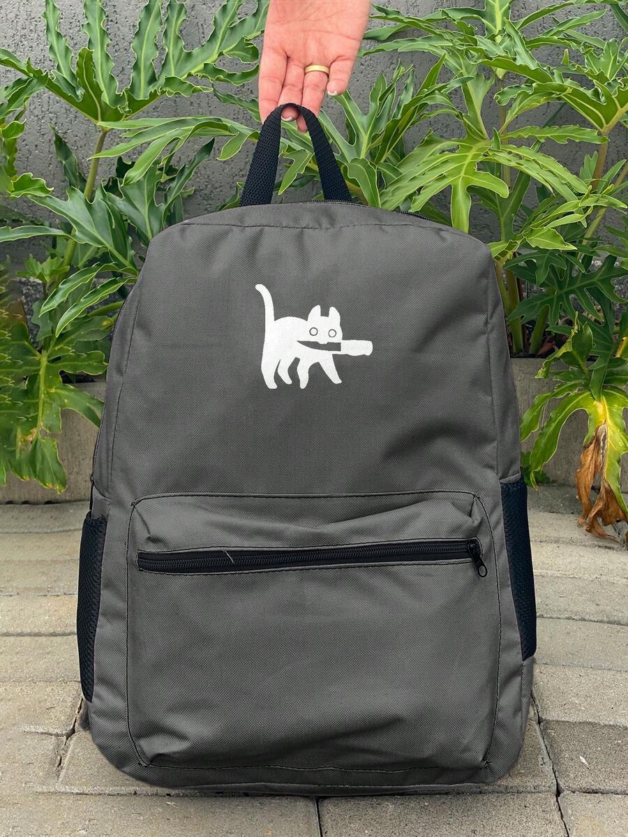 Women Functional Backpacks - 灰色 - 查看 1