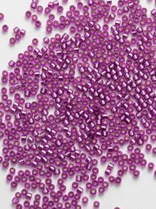 1200pcs 2.0mm Silver-foil Coated Bohemian Glass Beads Diy Loose Beads For Jewelry Making