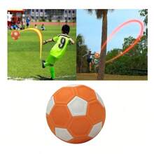 1 pieza Balón de fútbol mágico naranja auténtico de talla 4/5, para adultos y jóvenes, duradero para entrenamiento al aire libre, resistente al desgaste y con rendimiento estable.