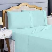 Sheet Sets With Pillowcases - 綠色 - 查看 1