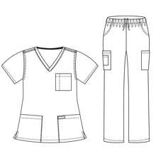 Scrubs Medical Uniform Women And Man Scrubs Set Medical Scrubs Top And Pants