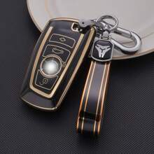 Dành cho Móc khóa BMW 5 Series X1 X3 X5 X7 Móc khóa + Móc khóa - màu đen - Xem 2